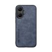Redmi Turbo 4 Pro Blue Magnetic Leather Back Case - Skin Feel - 2