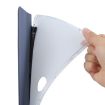 OnePlus Pad 2 Tri-fold Clear TPU Leather Tablet Case with Pen Slot Blue - 6