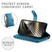 Redmi Turbo 4 Pro/Poco F7 Leather Wallet Case - 9 Card Slots, Blue - 4