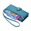 Redmi Turbo 4 Pro/Poco F7 Leather Wallet Case - 9 Card Slots, Blue - 5