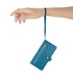 Redmi Turbo 4 Pro/Poco F7 Leather Wallet Case - 9 Card Slots, Blue - 6