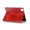 iPad Pro 13 2024 Red Crocodile Texture Leather Tablet Case - 6