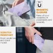 Xiaomi 14 Ultra Light Purple Leather Case with Lanyard - Butterfly Design - 7