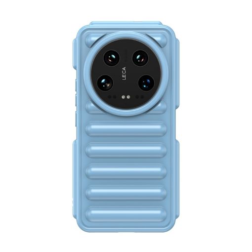 Xiaomi 14 Ultra Capsule Series Blue TPU Phone Case - Candy Color - 1