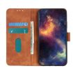Samsung Galaxy XCover7 Pro KHAZNEH Brown Leather Flip Case Retro Texture - 4