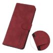 Samsung Galaxy XCover7 Pro Red Matte Leather Phone Case by KHAZNEH - 7