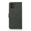 Samsung Galaxy XCover7 Pro Green Matte Leather Phone Case by KHAZNEH - 3