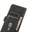 Samsung Galaxy XCover7 Pro Green Matte Leather Phone Case by KHAZNEH - 6
