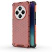 Red Honeycomb Shockproof Phone Case for Redmi 14C 4G - 1