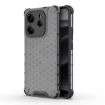 Redmi Note 14 4G Honeycomb Shockproof Phone Case Black 163.25mm - 1