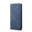 Samsung Galaxy A17 5G Denim Texture Flip Leather Case - Blue - 2