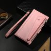 Samsung Galaxy A17 5G Retro Frosted RFID Flip Leather Case Rose Gold - 2