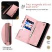 Samsung Galaxy A17 5G Retro Frosted RFID Flip Leather Case Rose Gold - 5