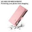 Samsung Galaxy A17 5G Retro Frosted RFID Flip Leather Case Rose Gold - 6
