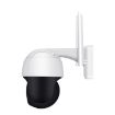 ESCAM QF518 5MP WiFi IP Camera, AI Detection, Night Vision, US Plug, White - 4