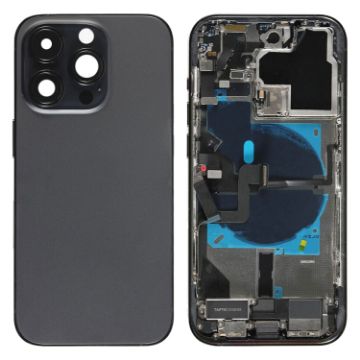 iPhone 14 Pro Battery Back Cover Assembly - China Version (Black) - 1