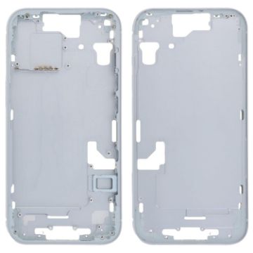 iPhone 15 Middle Frame Bezel + Side Keys & Card Tray CE EU Blue - 1