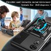 ZTE nubia Neo 2 Green Phone Case with Sliding Camera Cover TPU+PC - 6