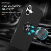 iPhone 17 Magnetic Case with Invisible Ring Holder - Black PC + TPU - 2