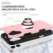 iPhone 17 Magnetic Case with Invisible Ring Holder - Rose Gold - 4