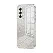 Samsung Galaxy A36 Gradient Glitter Electroplated Phone Case - Transparent - 1