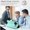 Redmi K80/K80 Pro Magnetic Frosted Leather Case - Mint Green - 5