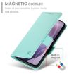 Redmi K80/K80 Pro Magnetic Frosted Leather Case - Mint Green - 6