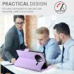 Redmi K80/K80 Pro Purple Magnetic Frosted Leather Phone Case - 5