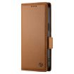Redmi Turbo 4 Pro/Poco F7 Magnetic Leather Phone Case - Brown - 2