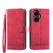 Red TPU Hybrid PU Leather Case for Redmi Turbo 4 Pro/Xiaomi Poco F7 - 1