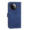 Redmi K80/K80 Pro Dierfeng TPU Hybrid PU Leather Case - Blue - 3