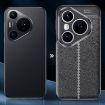 Huawei Pura 80 Ultra 5G Black Litchi Texture TPU Shockproof Case - 4