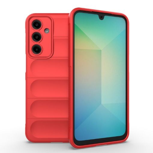 Samsung Galaxy A16 5G Red Magic Shield TPU Flannel Phone Case - 1