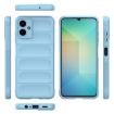 Samsung Galaxy A06 4G Light Blue TPU + Flannel Phone Case - 3