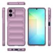 Samsung Galaxy A06 4G Purple Magic Shield TPU Flannel Phone Case - 3
