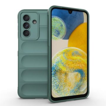 Samsung Galaxy A26 5G Dark Green TPU + Flannel Phone Case - 1