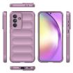 Samsung Galaxy A56 5G Purple Magic Shield TPU Flannel Phone Case - 3