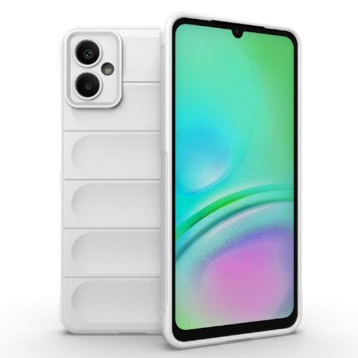 Samsung Galaxy A06 5G Magic Shield TPU Flannel Case White - 1
