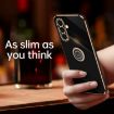 Samsung Galaxy A56 5G Pink 6D Electroplate TPU Case with Ring Holder - 2