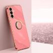 Samsung Galaxy A36 5G XINLI 6D TPU Case with Ring Holder - Red - 1