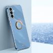 Samsung Galaxy A36 5G XINLI 6D TPU Case with Ring Holder - Blue - 1