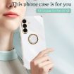 Samsung Galaxy A36 5G XINLI 6D TPU Case with Ring Holder - Blue - 2