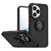 For Honor 400 Global 156.5mm Q Shadow 1 TPU + PC Phone Case Black+Red - 1