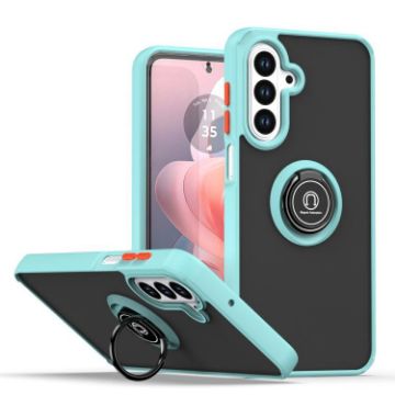 Samsung Galaxy A17 5G Q Shadow 1 Series Sky Blue Case with Ring - 1