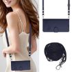 Xiaomi Civi 5 Pro 5G Cat Rat Embossed RFID Leather Case with Lanyard Blue - 7