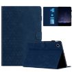 Samsung Galaxy Tab A8 10.5 2021 X205 Blue Honeycomb Leather Case - 1