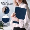 Samsung Galaxy Tab A7 2020 T500 Blue Honeycomb Leather Tablet Case - 7