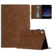 Samsung Galaxy Tab A7 2020 T500 Honeycomb Leather Case Brown - 1