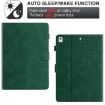 Samsung Galaxy Tab A7 2020 T500 Green Honeycomb Leather Case - 3
