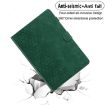 Samsung Galaxy Tab A7 2020 T500 Green Honeycomb Leather Case - 5